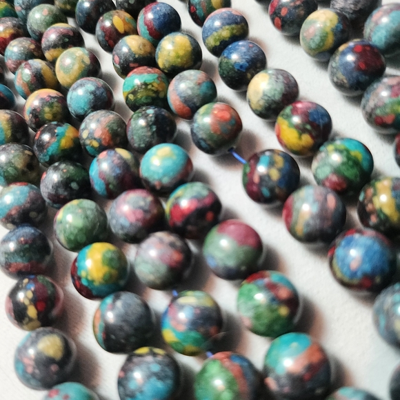 Rainbow Stone Beads - Picture 3 of 11